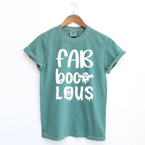 Simply Sage Market Women's Fabboolous Short Sleeve Garment Dyed Tee - 1 of 2