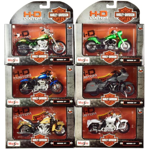 Maisto Harley Davidson Motorcycle 1 18 Scale Vehicle Collection MIB for sale online 