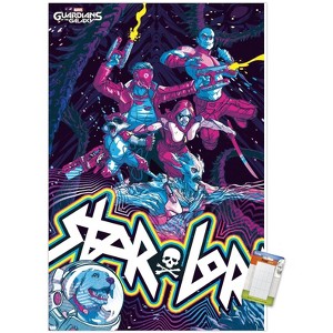 Trends International Marvel's Guardians of the Galaxy Video Game - Colorful Unframed Wall Poster Prints - 1 of 4
