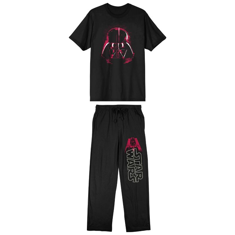 Star Wars Episode 4: A New Hope Men's Two-Piece Short Sleeve Pajama Set, 1 of 6