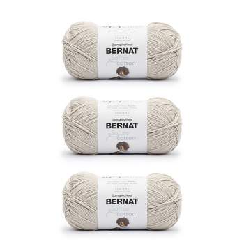 Bernat Big Ball Chunky Solid Yarn, 14oz, Super Bulky 6 Gauge, 100% Acrylic  - Grey - Machine Wash & Dry