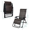 Tangkula 2-Piece Patio Rattan Wicker Recliner Chair Zero Gravity Folding Chaise Lounger - 2 of 4