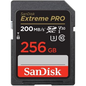 SanDisk 256GB Extreme Pro SDXC UHS-I Memory Card - C10, U3, V30, 4K UHD, SD Card - SDSDXXD-256G-GN4IN - 1 of 4