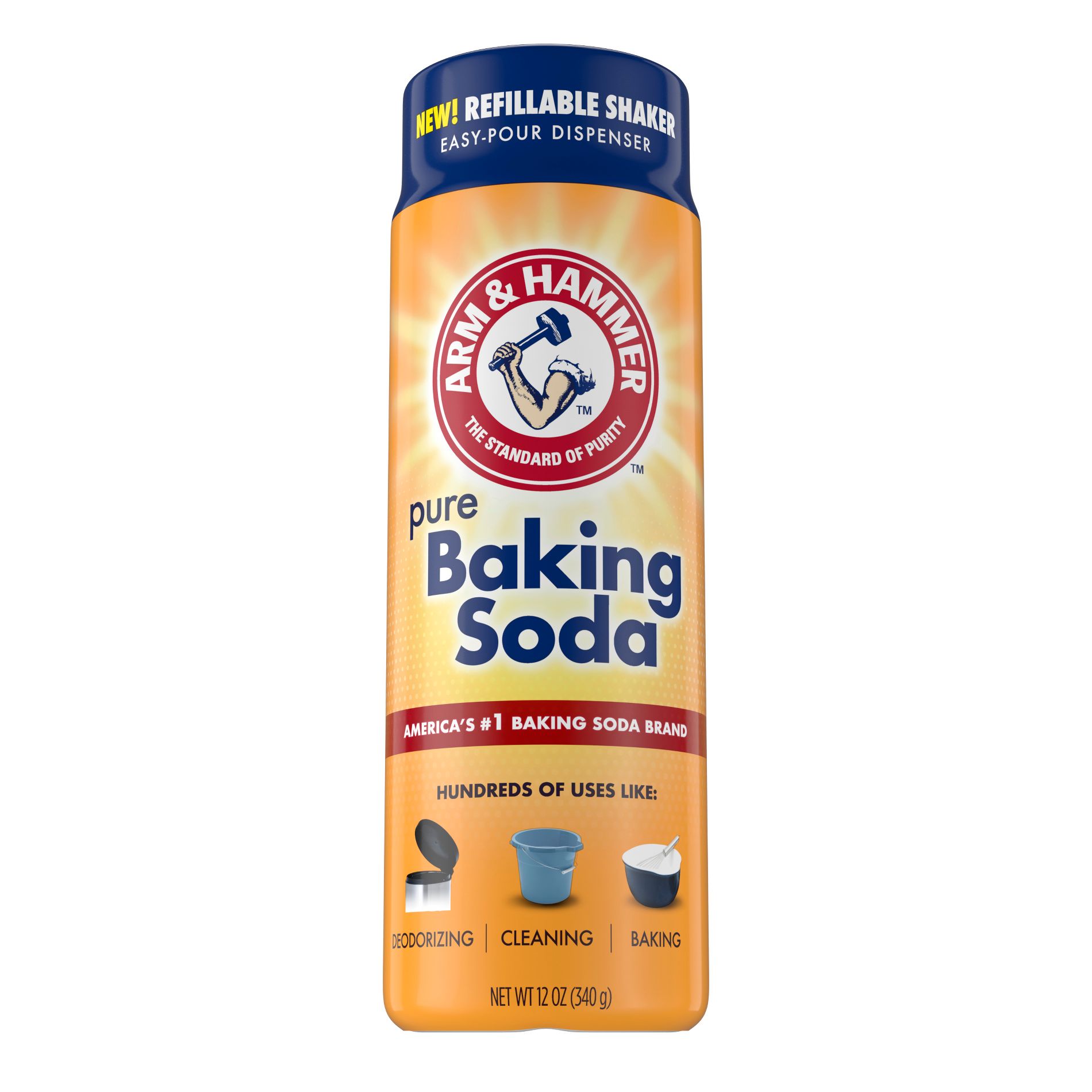 Arm & Hammer Baking Soda Shaker Air Freshener - 12oz