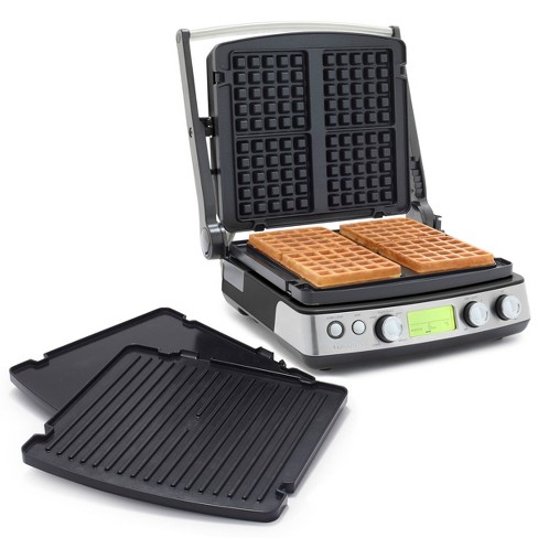 Greenpan Elite Ceramic Nonstick 7-in-1 Multi-function Contact Grill &  Griddle And Waffle Maker : Target