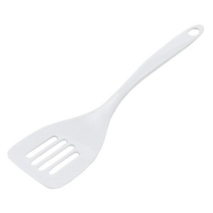 Chef Craft 11" Long Melamine Slotted Turner Spatula Kitchen Utensil - 1 of 4