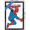 Trends International Marvel Animations' Your Friendly Neighborhood Spider-Man - Spidey Feature Series Framed Wall Poster Prints - 3 of 4