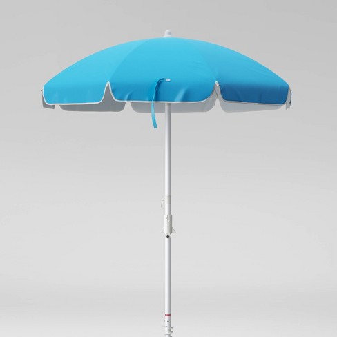 6 Beach Umbrella Blue Sun Squad Target