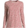 Lands' End Women's Relaxed Supima Cotton T-Shirt - 3 of 4