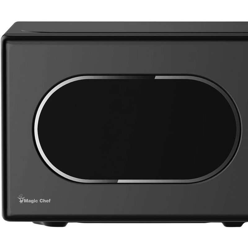 Magic Chef 0.9 Cubic Feet 900 Watt Stainless Countertop Microwave Oven, 3 of 6