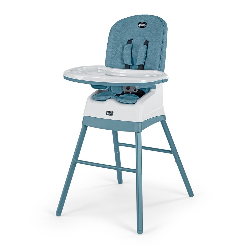 Photos - Car Seat Chicco Stack Hi-Lo 6-in-1 Multi-Use High Chair - Tide 