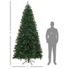 NicBex 9ft Artificial Christmas Tree Hinged Full Tree with 2132 Branch Tips and Steel Base for Home Office - 2 of 4