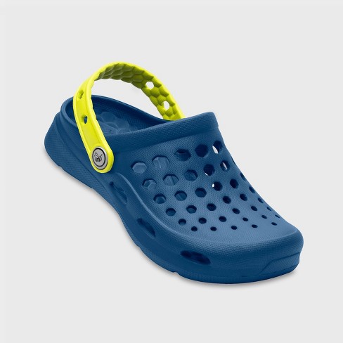 Joybees Toddler Boys' Duke Water Shoes - Navy/citrus 10-11 : Target