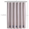 Applique Star Shower Curtain 72x72 VHC Brands - 2 of 4