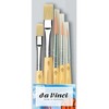 da Vinci JUNIOR Synthetics & JUNIOR BORSTE Synthetic Student Brushes, Synthetic, Acrylic & Tempera, Assorted, 5 Brush Set - 2 of 3