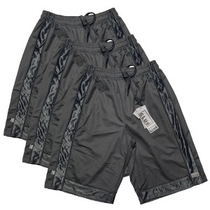 3 Pack Pro Club Men's Heavyweight Mesh Basketball Shorts - 1 of 4