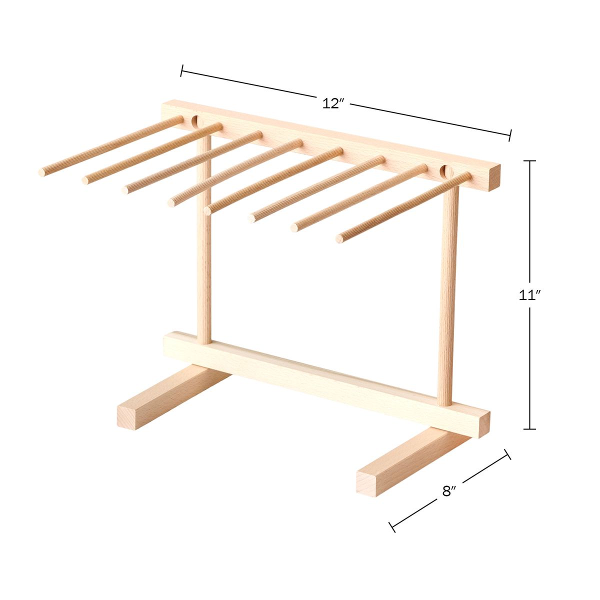 Classic Cuisine Pasta Drying Rack with 8 Bars - thumbnail 3