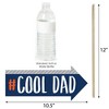 Big Dot of Happiness Funny Happy Father's Day - We Love Dad Party Photo Booth Props Kit - 10 Piece - 3 of 4