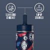 NBA Los Angeles Clippers 14oz Kids Stainless Steel Water Bottle With Straw Lid and Flexible Handle - 4 of 4