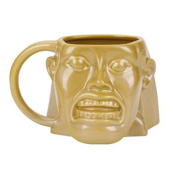 Indiana Jones Daring Delight Handthrown Coffee Mug | Ceramic Mugs | Made in USA by Deneen Pottery | Holds 16 Ounces - Bones Coffee