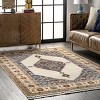 Nuloom Halley Floral Cardinal Medallion Indoor Area Rug - 2 of 4