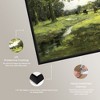 Art Remedy Meadow Brook by Charles Paul Gruppe Classic Landscape and Portrait Wall Art Framed - 4 of 4