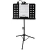 ChromaCast CC-PS-MSTAND-KIT-1 Pro Series Metal Music Stand Performance Pack with Carry Bag, Music Sheet Clip and Clip On Adjustable Light - 4 of 4