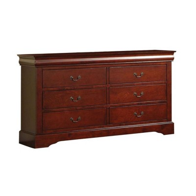 Antique Gray 60" Sophisticated Dresser with Dovetail Drawers