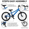 Itopfox Kids Mountain Bike for Boys and Girls with Suspension Fork, 6 Speeds Drivetrain, Multiple Colors, Easy to Assemble - 2 of 4