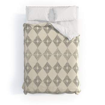 Nora Fancy Diamond Polyester Duvet & Sham Set - Deny Designs