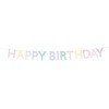 Meri Meri Scallop Pastel Happy Birthday Garland (10' with excess cord - Pack of 1) - 2 of 3