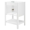 Modway Prestige 23" Bathroom Vanity Cabinet – Compact Modern Storage (Sink Not Included) - 3 of 4