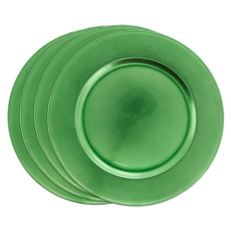 Saro Lifestyle Classic Solid Color Charger Plates, 3 of 6