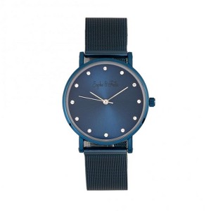 Sophie & Freda Savannah Mesh Bracelet Watch w/Swarovski Crystals - 1 of 4