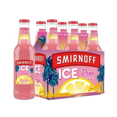 Smirnoff Ice Pink Lemonade - 6pk/11.2 fl oz Bottles