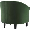 Modway Prospect Channel Tufted Performance Velvet Armchair Emerald - 2 of 3