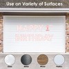Big Dot of Happiness 1st Birthday Little Miss Onederful - Peel and Stick Girl First Birthday Party Large Banner Wall Decals - Happy Birthday - 3 of 4