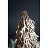 Kalalou Natural Paulownia Wood Christmas Trees, Set of 2 – Farmhouse Tabletop Holiday Accent - 3 of 3