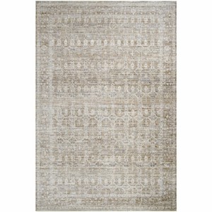 Hauteloom Margaret Damask Sage Washable Area Rug - 1 of 4