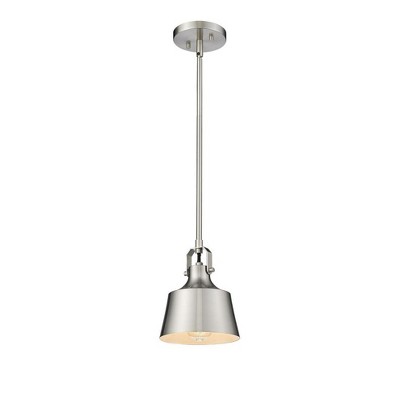 Provin - 1 Light Stem Hung Mini Pendant In Industrial Style-8.13 Inches Tall and 7 Inches Wide