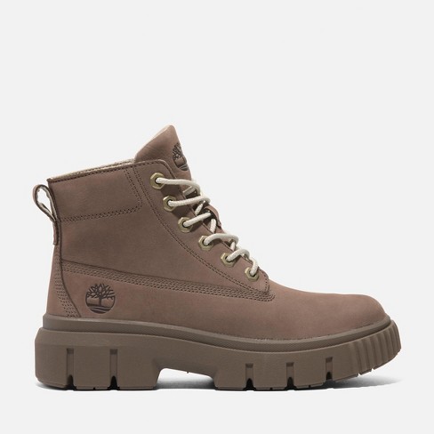 Timberland Women s Field Mid Lace up Boot Brown Nubuck 8 Target
