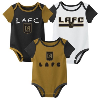 MLS Los Angeles FC Baby 3pk Bodysuit Set - 3M