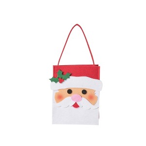 C&F Home Santa Felt Gift Bag - 1 of 4