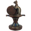 Design Toscano Bastet's Egyptian Altar Timepiece - 4 of 4