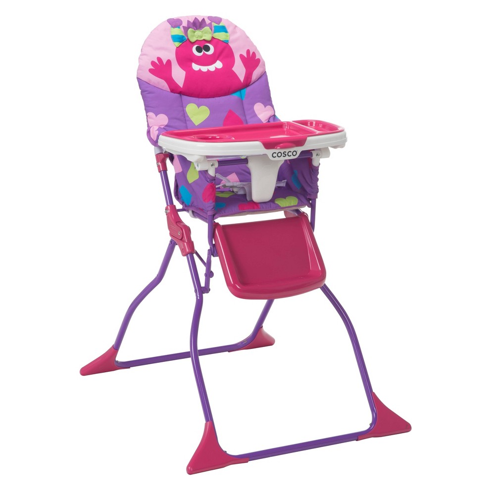 Cosco Simple Fold Deluxe High Chair - Pink