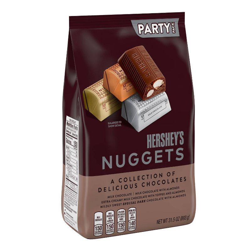 Hershey&#39;s Nuggets Assorted Chocolate Candy Mix - 31.5oz, 3 of 9
