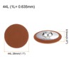 Unique Bargains Metal Shank Round Cloth Covered DIY Sewing Buttons 20 Pcs - 2 of 4