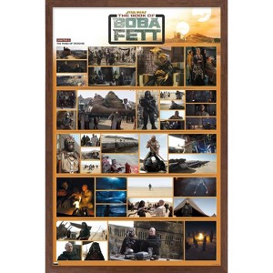 Trends International Star Wars: The Book of Boba Fett - Chapter 2 Framed Wall Poster Prints - 1 of 4