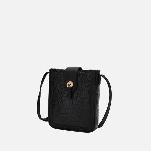 MKF Collection Molly Trendy Vegan Leather Crossbody Bag by Mia K - 1 of 4