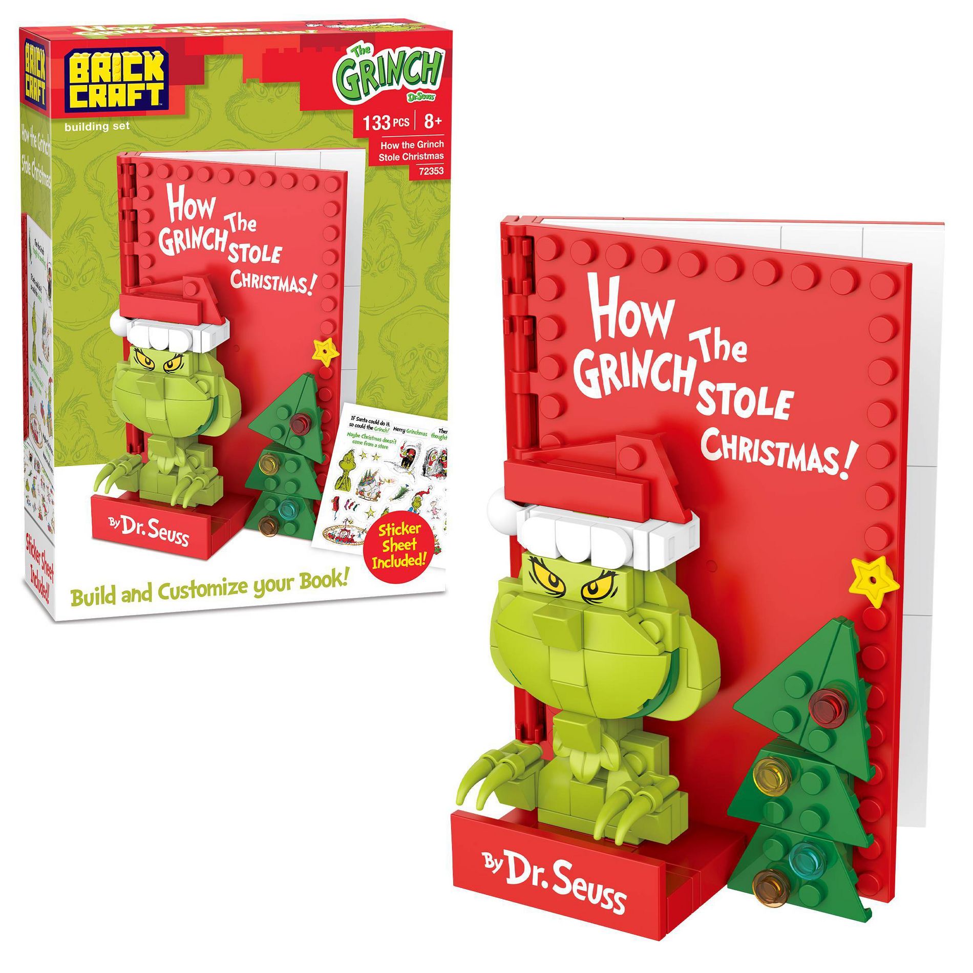 Brickcraft Grinch Build-A-Book